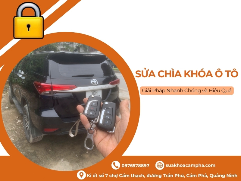 Sửa chìa khóa ô tô