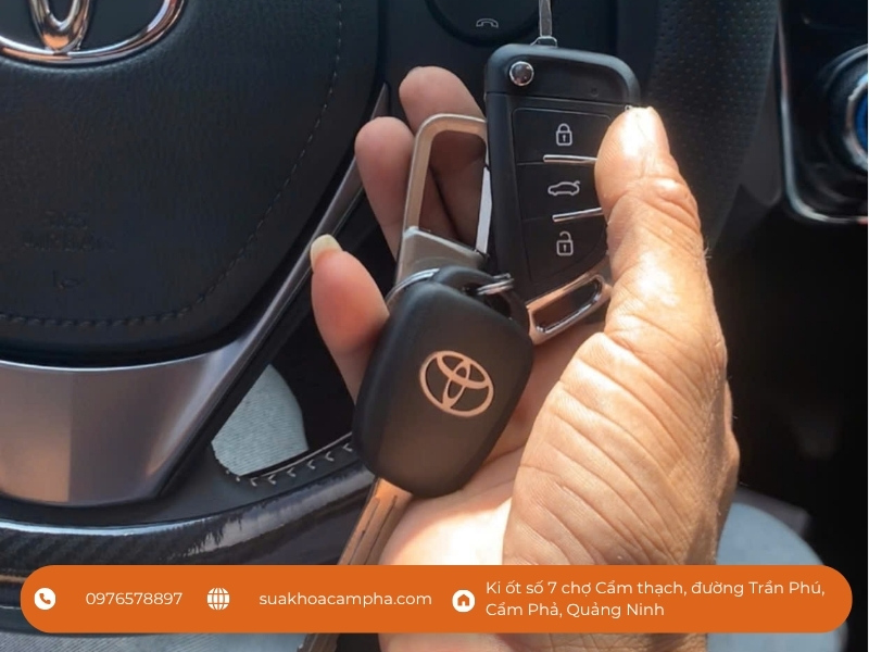 Bảng giá sửa khóa ô tô ở Cẩm Phả Bảng giá sửa khóa ô tô ở Cẩm Phả