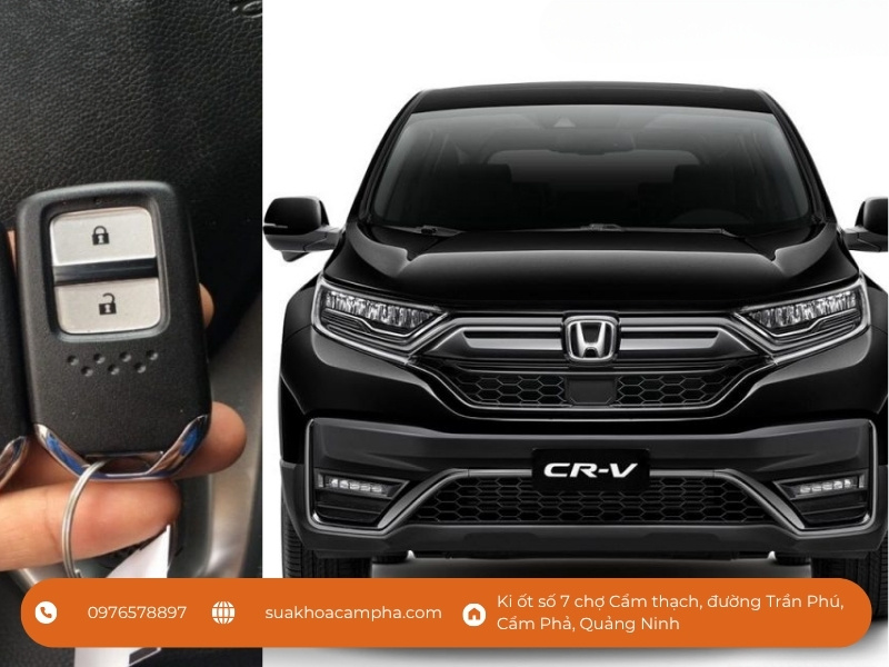 Cam kết khi làm chìa khóa xe Honda ở Cẩm Phả