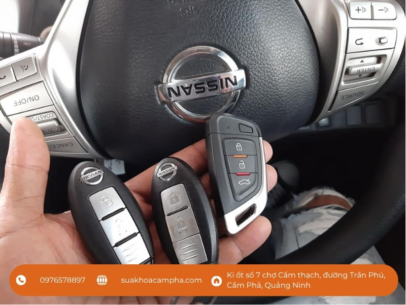 Cam kết khi làm chìa khóa xe Nissan ở Cẩm Phả Cam kết khi làm chìa khóa xe Nissan ở Cẩm Phả