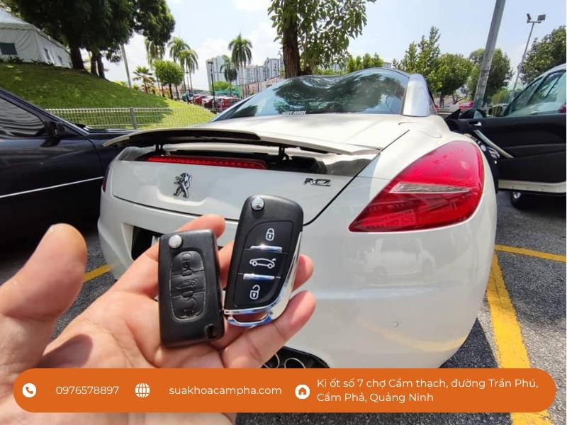 Cam kết khi làm chìa khóa xe Peugoet ở Cẩm Phả Cam kết khi làm chìa khóa xe Peugoet ở Cẩm Phả