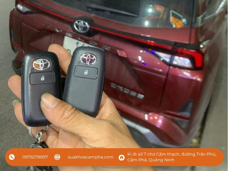 Cam kết khi làm chìa khóa xe Toyota ở Cẩm Phả Cam kết khi làm chìa khóa xe Toyota ở Cẩm Phả