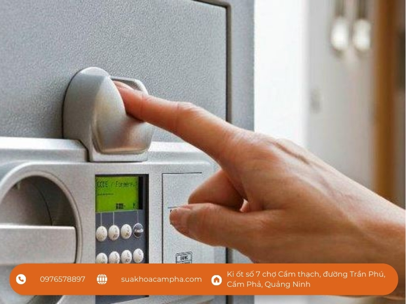Quy trình mở khóa két sắt khi lỗi vân tay tại Cẩm Phả Quy trình mở khóa két sắt khi lỗi vân tay tại Cẩm Phả