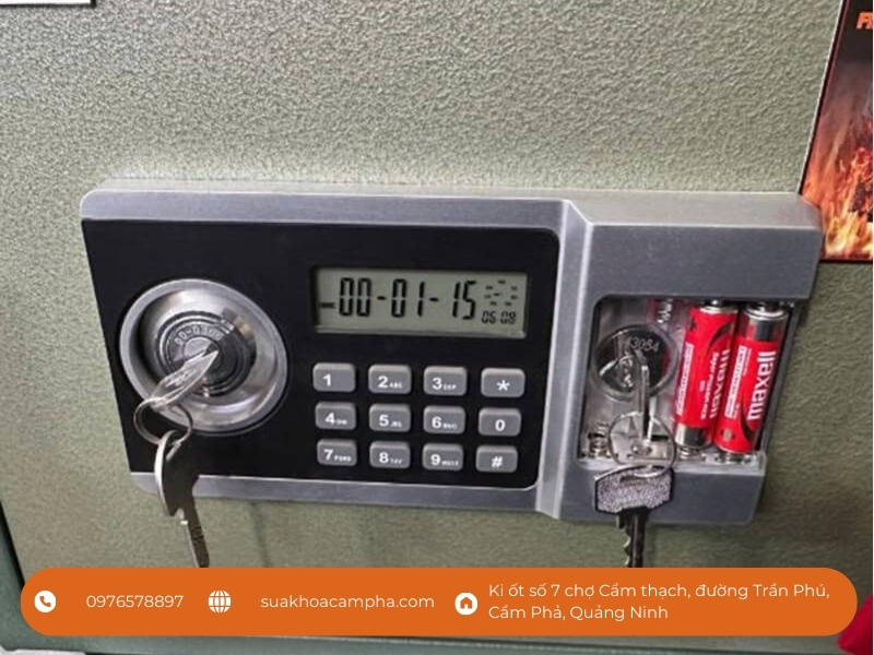 Quy trình mở khóa két sắt khi mất chìa tại Cẩm Phả Quy trình mở khóa két sắt khi mất chìa tại Cẩm Phả