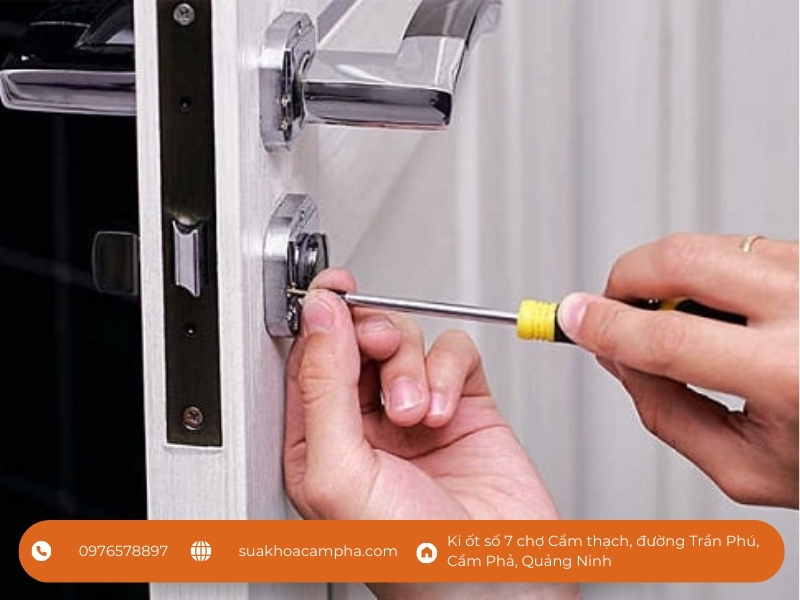 Quy trình sửa khóa nhà khi mất chìa tại Cẩm Phả Quy trình sửa khóa nhà khi mất chìa tại Cẩm Phả