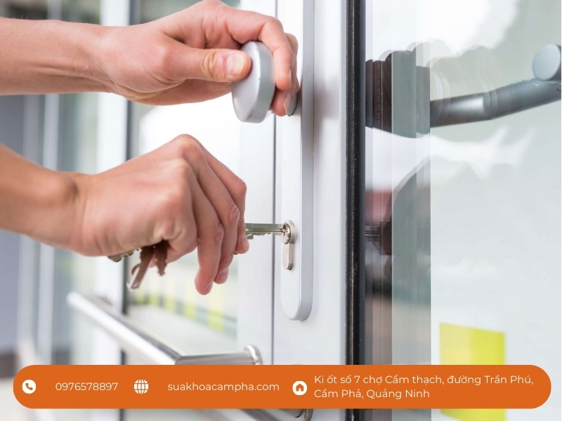 Quy trình sửa khóa nhà tại Cẩm Phả Quy trình sửa khóa nhà tại Cẩm Phả