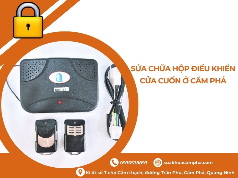 Sửa chữa hộp điều khiển cửa cuốn ở Cẩm Phả