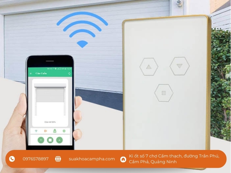 Sửa khóa Cẩm Phả hỗ trợ lắp đặt cho những loại cửa cuốn nào