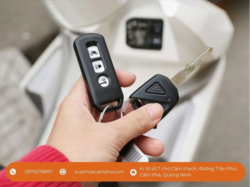 Sửa khóa Cẩm Phả nhận sửa khóa xe máy nào