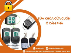 Sửa khóa cửa cuốn ở Cẩm Phả