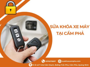 Sửa khóa xe máy tại Cẩm Phả
